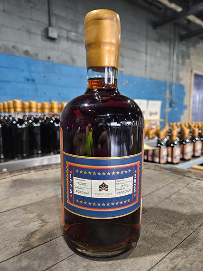 Team Whiskey Valor - Blue Bolt 250 Barrel Proof Bourbon