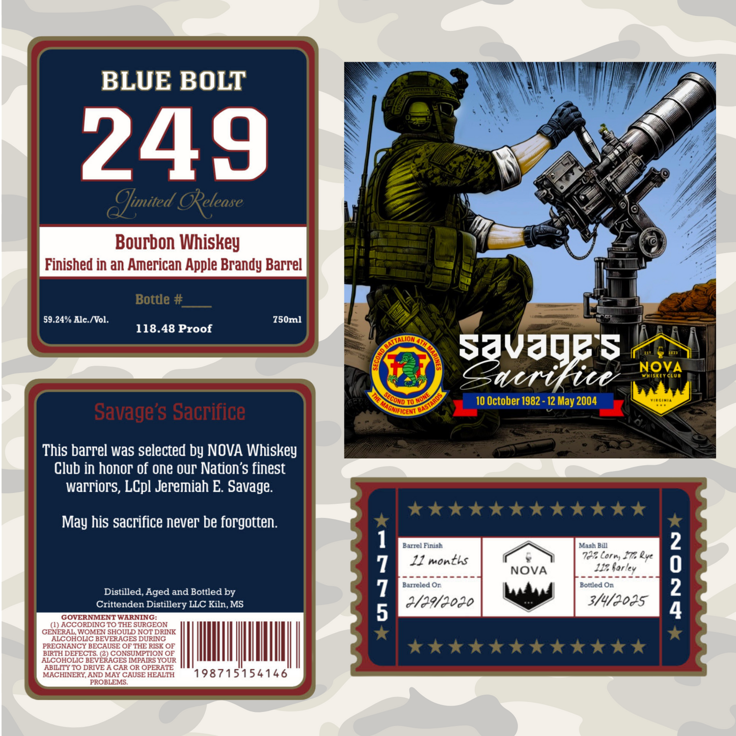 Blue Bolt 249: 'Savage's Sacrifice'